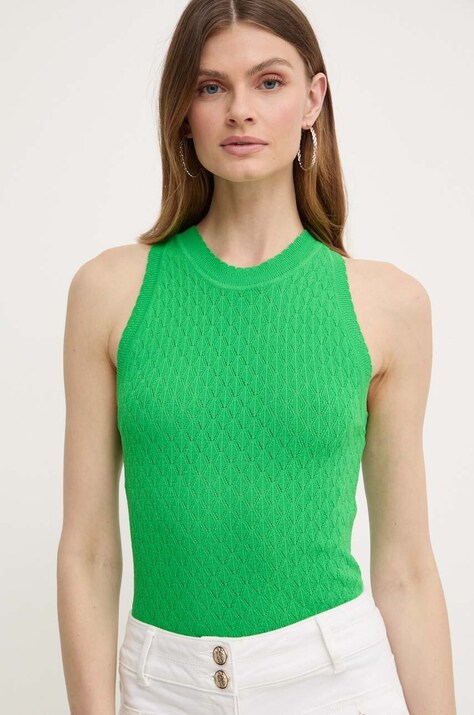 Top Morgan MARIO MARIO χρώμα: πράσινο, MARIO MARIO