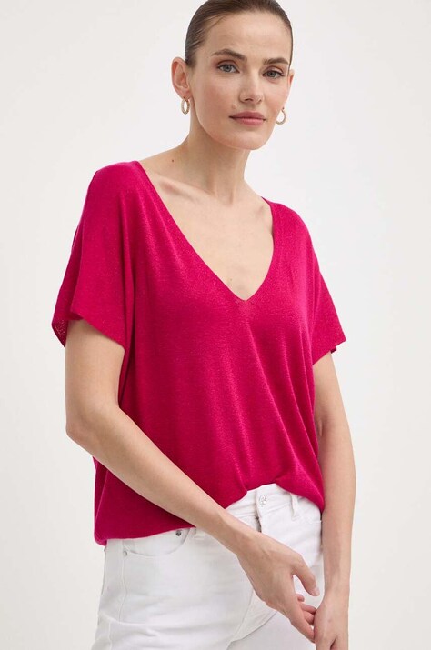 Morgan tricou MCOACH femei, culoarea roz, light, MCOACH