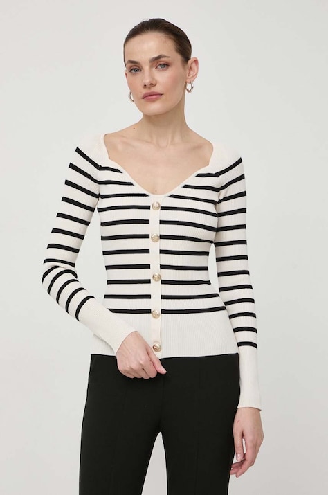 Morgan pulover femei, culoarea bej, light