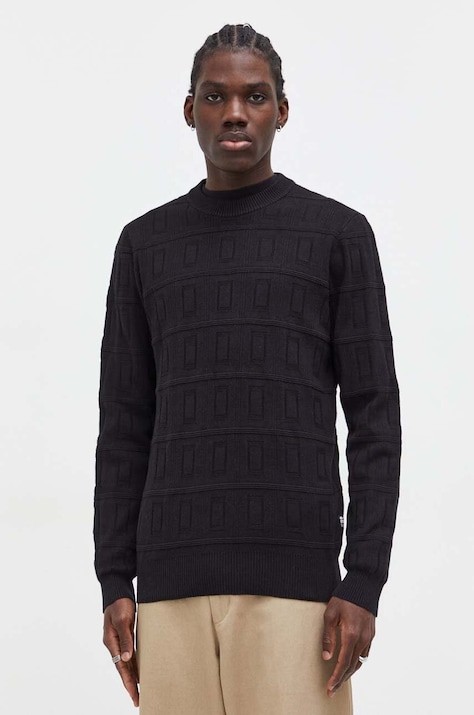 G-Star pulover bărbați, culoarea negru