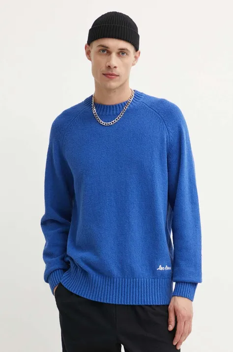 Les Deux sweter męski kolor niebieski  LDM310125