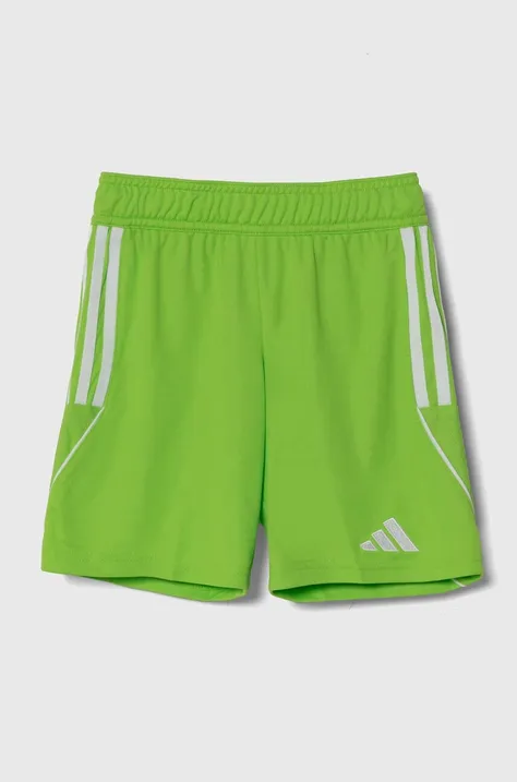 Παιδικά σορτς adidas Performance TIRO 23 SHO Y χρώμα: πράσινο