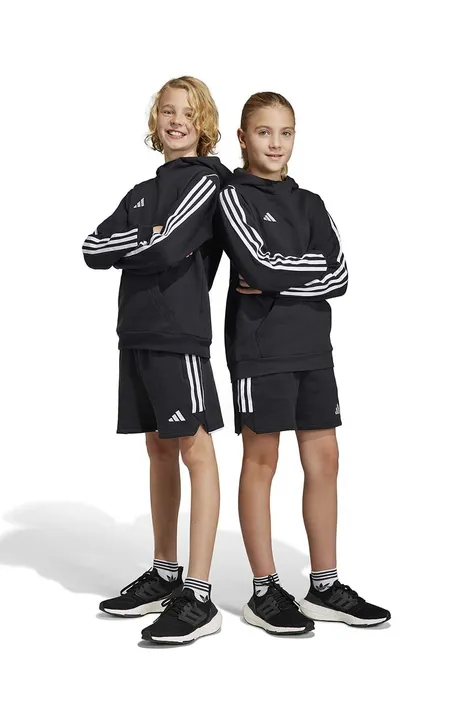 Дитячі шорти adidas Performance TIRO23L SW SHOY колір чорний регульована талія