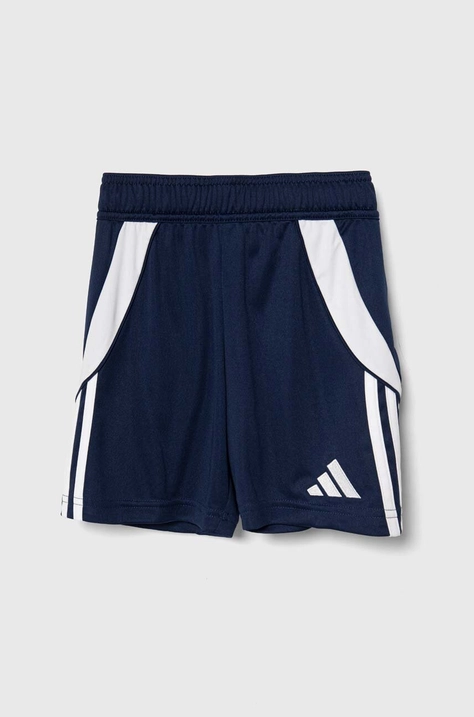 adidas Performance pantaloni scurti functionali TIRO24 SHO Y culoarea albastru marin, talie reglabila