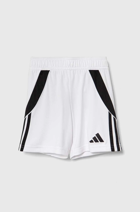 Παιδικά σορτς adidas Performance TIRO24 SHO Y χρώμα: άσπρο