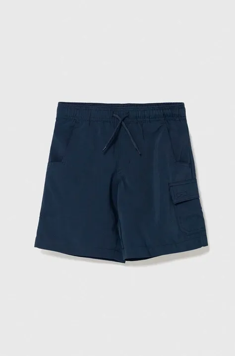 Otroške kratke hlače Columbia Silver Ridge Utilit mornarsko modra barva