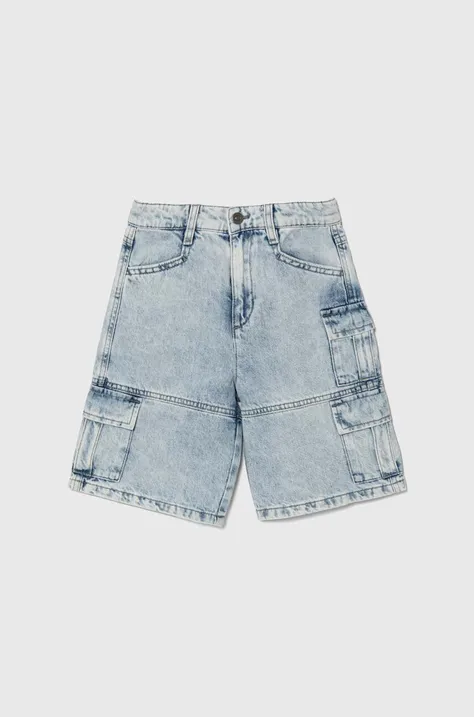 Детские джинсовые шорты Sisley регулируемая талия
