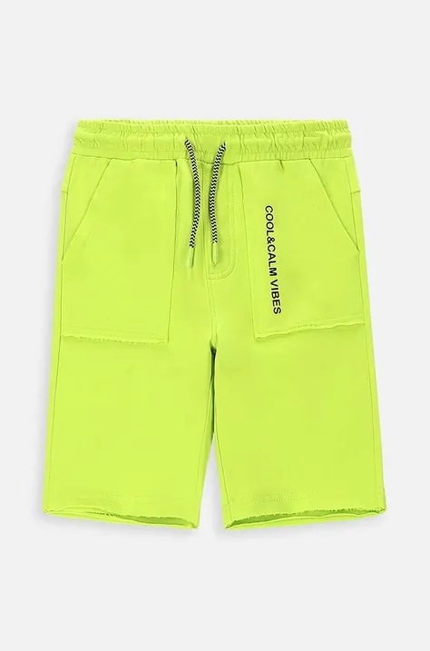 Coccodrillo shorts di lana bambino/a colore verde