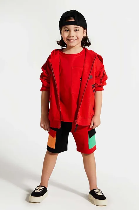 Dětské bavlněné šortky Coccodrillo nastavitelný pas