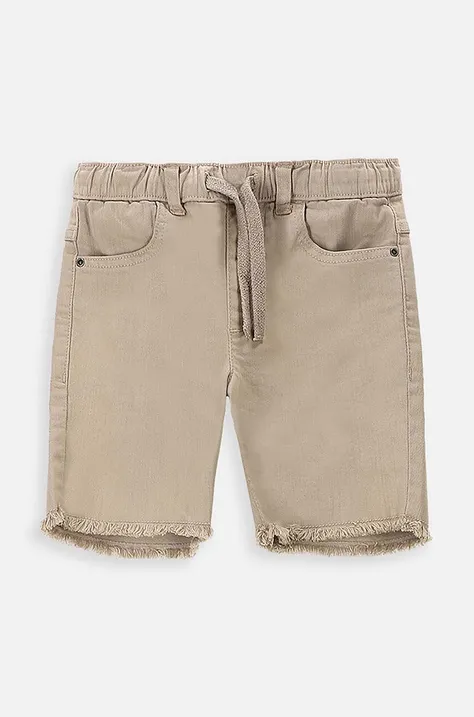 Детские джинсовые шорты Coccodrillo цвет бежевый