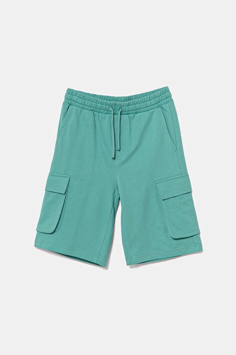 United Colors of Benetton pantaloni scurti din bumbac talie reglabila
