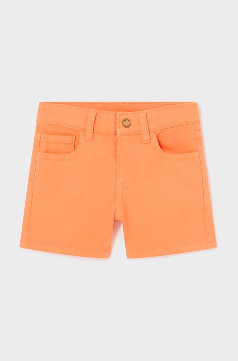 Mayoral pantaloni scurti bebe culoarea portocaliu