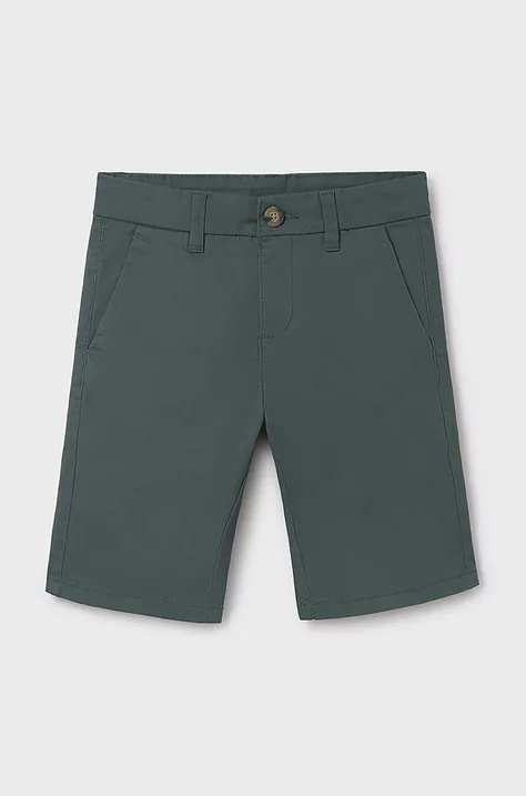 Otroške kratke hlače Mayoral zelena barva