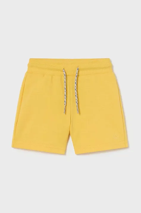 Mayoral shorts neonato/a colore giallo