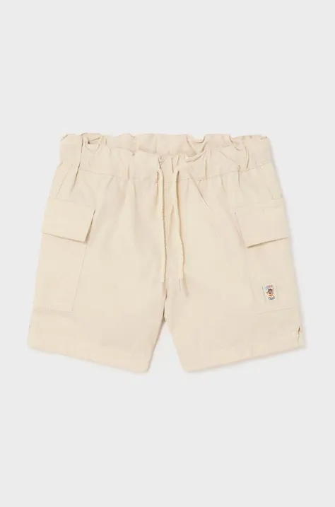 Mayoral shorts neonato/a colore beige
