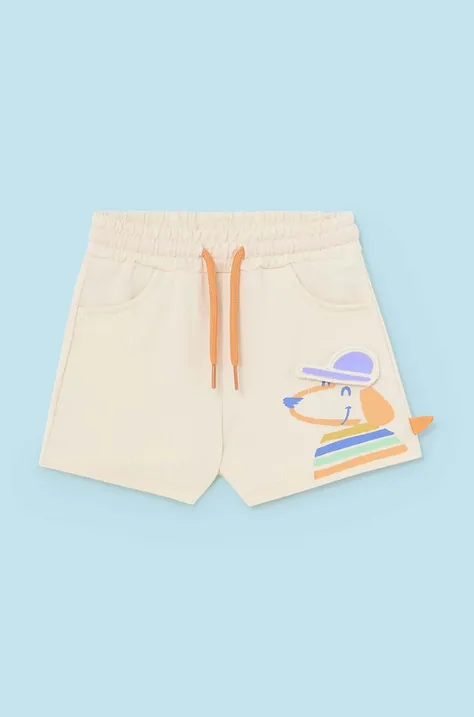 Kratke hlače za bebe Mayoral boja: bež