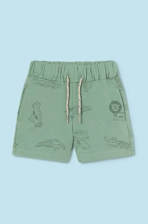 Kratke hlače za dojenčka Mayoral zelena barva