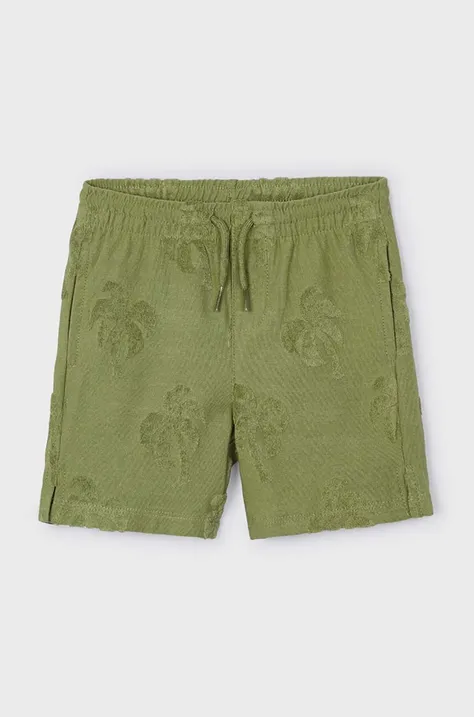 Dječje kratke hlače Mayoral boja: zelena