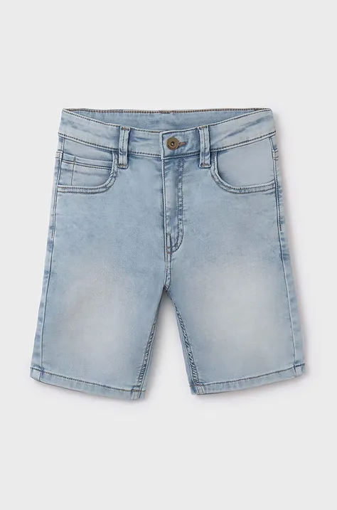 Mayoral shorts in jeans bambino/a soft denim colore blu