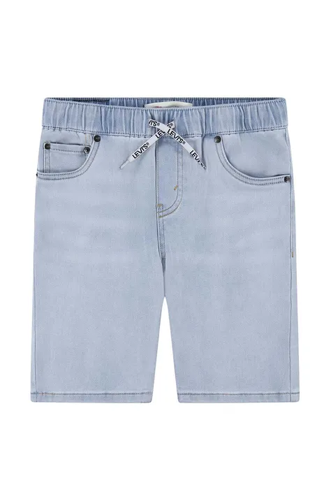 Дитячі джинсові шорти Levi's LVB SKINNY DOBBY SHORT
