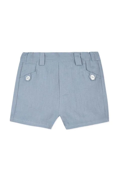 Tartine et Chocolat shorts in lino bambino/a colore blu