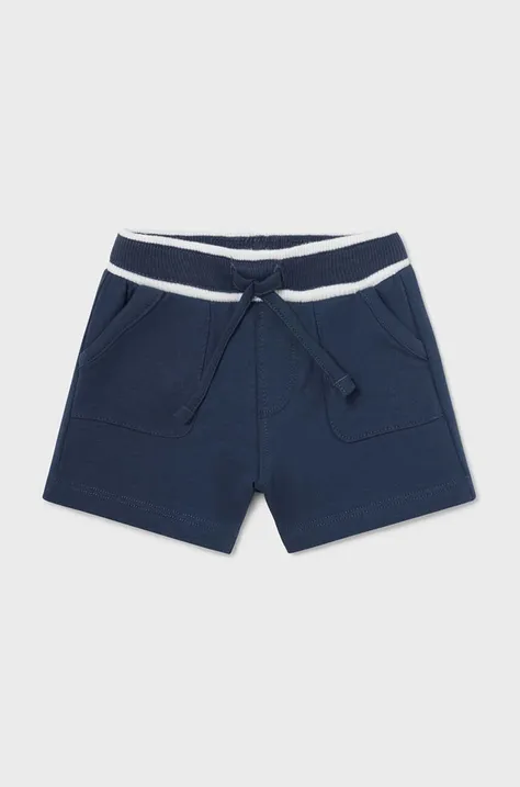Kratke hlače za dojenčka Mayoral Newborn mornarsko modra barva