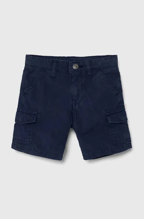 Guess shorts di lana bambino/a colore blu navy