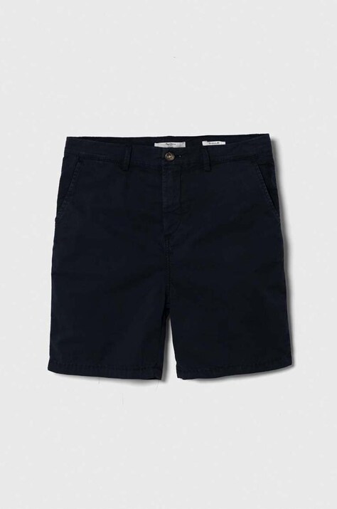 Παιδικό σορτς Pepe Jeans THEODORE SHORT χρώμα: ναυτικό μπλε