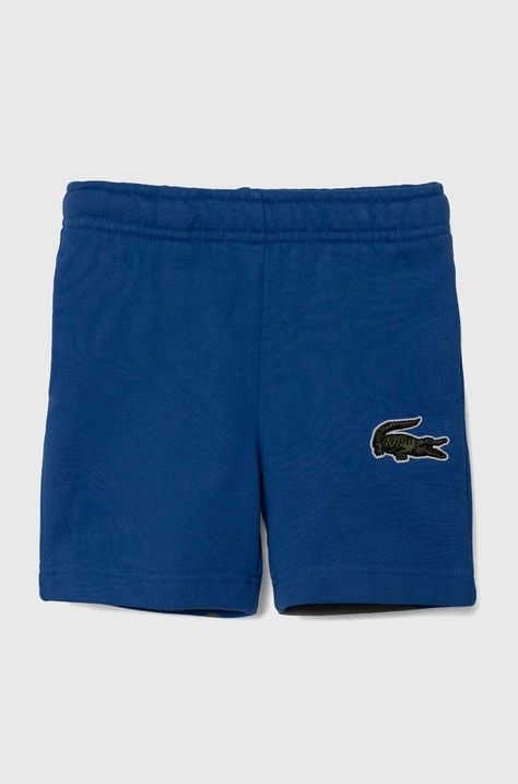 Lacoste pantaloni scurți din bumbac pentru copii talie reglabila