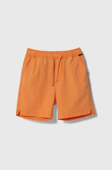 Dječje kratke hlače Quiksilver TAXER YOUTH boja: narančasta, podesivi struk