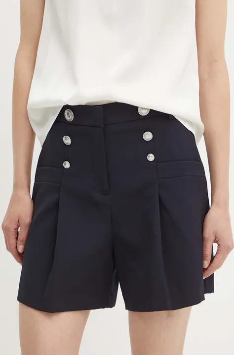 Kratke hlače Liu Jo ženski, mornarsko modra barva