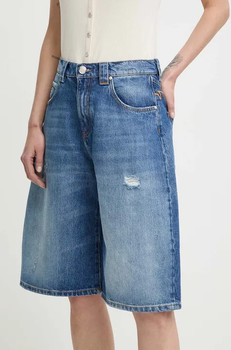 Pinko pantaloncini di jeans donna colore blu  103581 A1X6