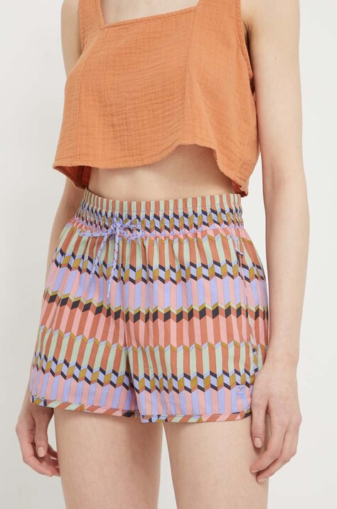 Billabong pantaloni scurti BILLABONG X ADVENTURE DIVISION femei, modelator, high waist
