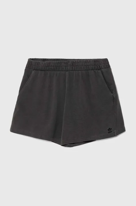 adidas Originals cotton shorts gray color smooth IT4284
