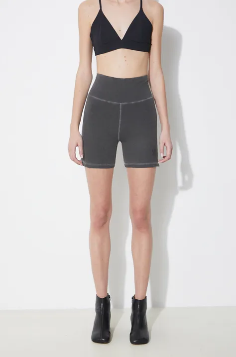 adidas Originals shorts women's black color smooth IU2710