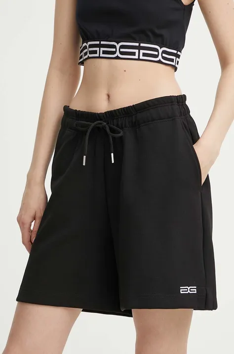Kratke hlače Gestuz ženske, črna barva, 10909141