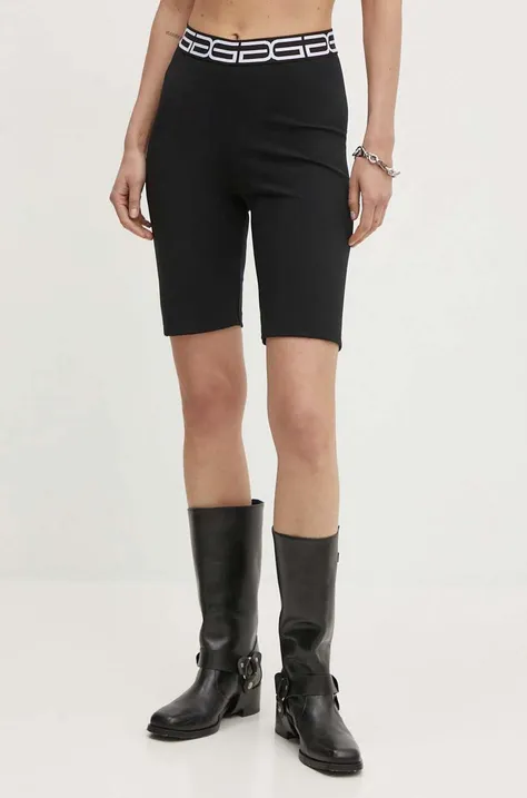Kratke hlače Gestuz za žene, boja: crna, bez uzorka, visoki struk, 10909146