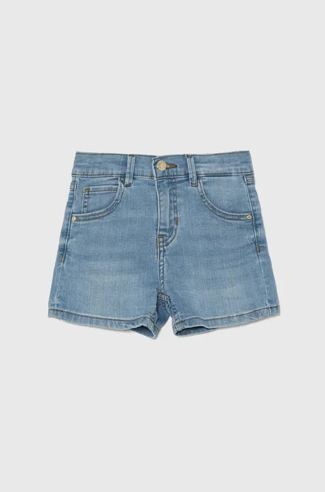 Дитячі джинсові шорти Guess однотонні регульована талія