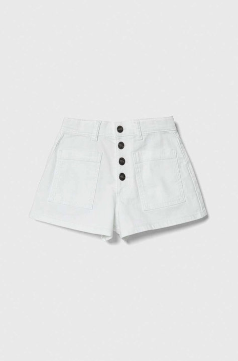 United Colors of Benetton shorts in jeans bambino/a colore bianco