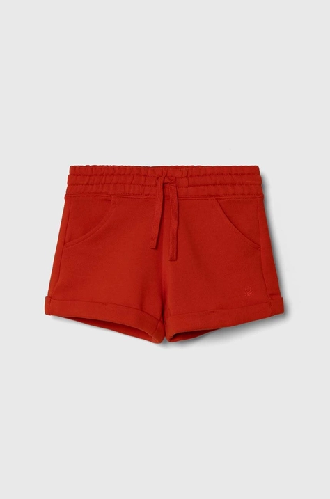 United Colors of Benetton shorts di lana bambino/a colore rosso