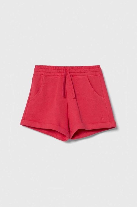 United Colors of Benetton shorts di lana bambino/a colore rosa