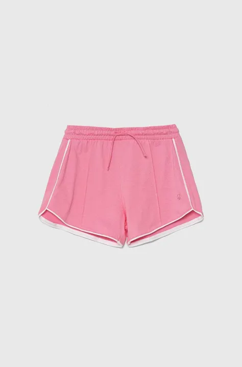 United Colors of Benetton shorts di lana bambino/a colore rosa