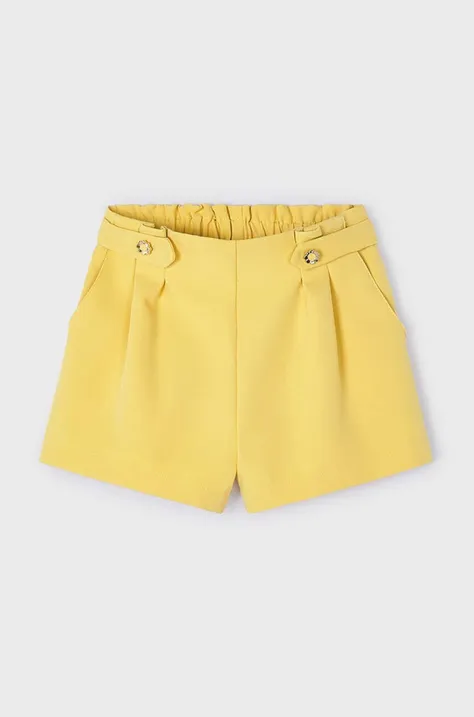 Mayoral shorts bambino/a colore giallo