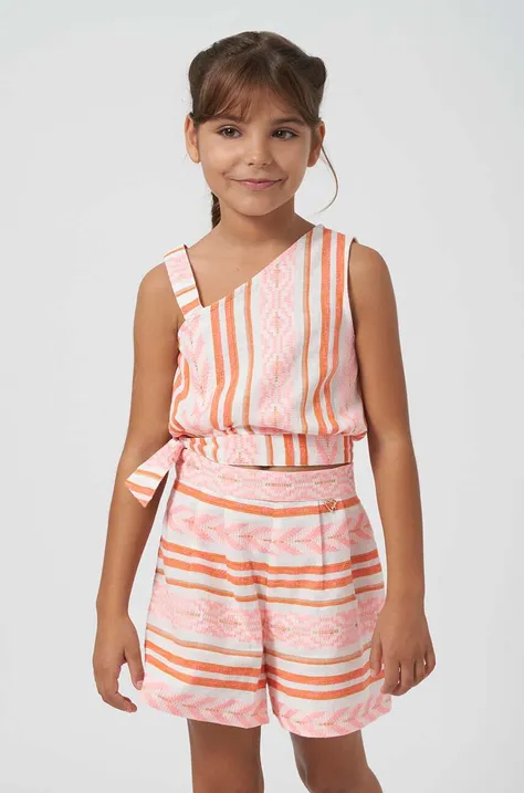 Dječje kratke hlače Mayoral boja: ružičasta, s uzorkom