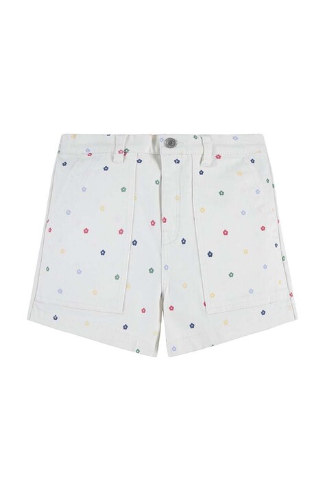 Levi's pantaloni scurti copii culoarea bej, modelator