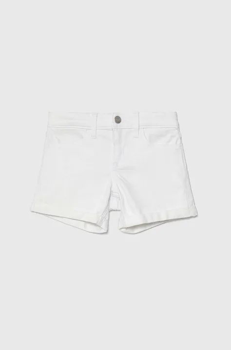 Detské krátke nohavice Abercrombie & Fitch šedá farba, jednofarebné, nastaviteľný pás