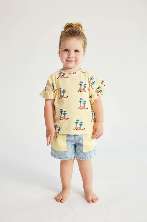 Бавовняні дитячі шорти Bobo Choses візерунок