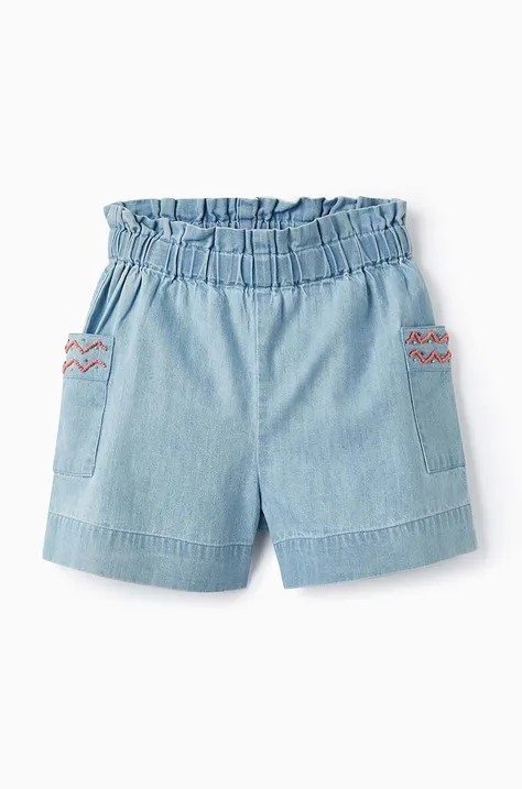 zippy pantaloni scurți din bumbac pentru copii neted