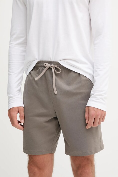 BOSS pantaloni scurți de lounge culoarea turcoaz, 50515314