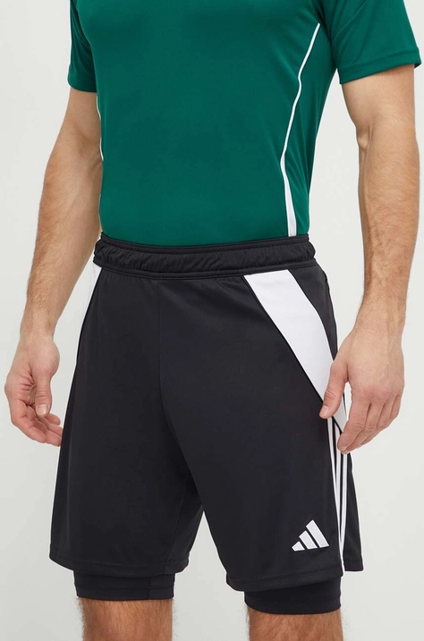 adidas Performance pantaloni scurți de antrenament Tiro 24 culoarea negru IJ5605